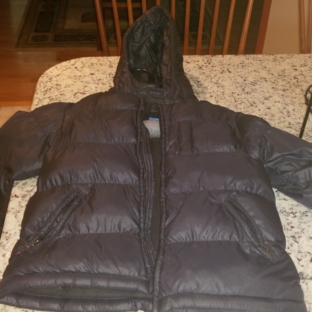 Children's Place, Size Small, Black Puffer Coat
